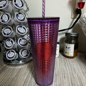 Purple and Red Starbucks Tumbler 💜❤️